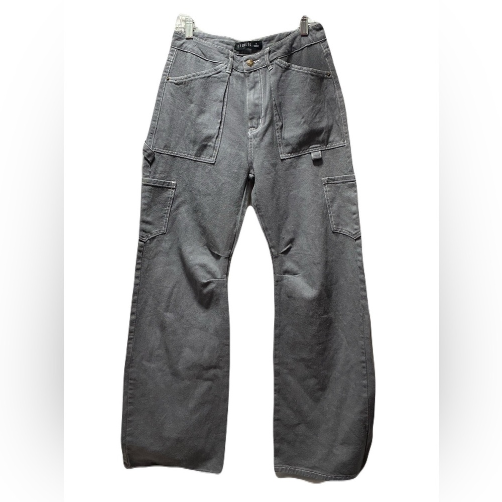 Lioness Gray Miami Vice Cargo Denim Pants